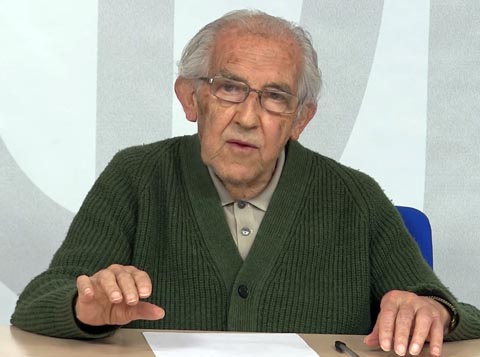 Gustavo Bueno en la tesela n&ordm; 130