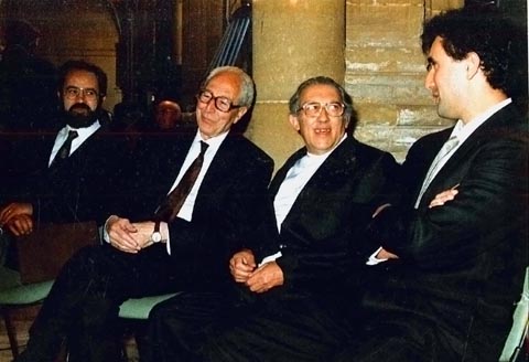Gustavo Bueno y Pedro Santana Mart&iacute;nez, 1991