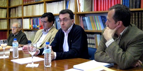 Gustavo Bueno, Pedro Santana, Jes&uacute;s G. Maestro, Marcelino Su&aacute;rez