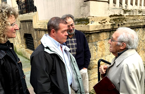 Gustavo Bueno y Antonio Mart&iacute;nez Rodr&iacute;guez