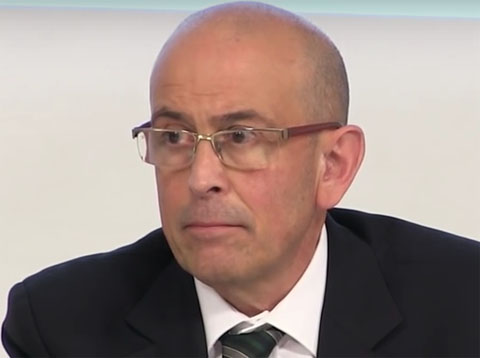 David Alvargonzález durante la intervención citada en este artículo David Alvargonzález