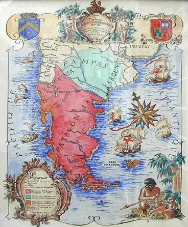 El mapa mapuche