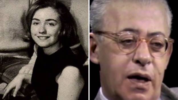 Hilaria Clinton y Saul David Alinsky Hilaria Clinton